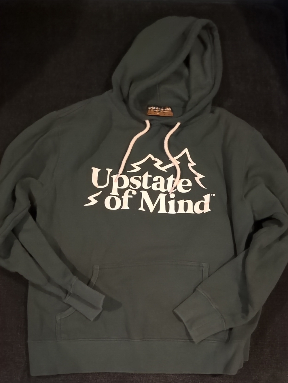 Upstate of Mind Unisex Green Hoodie